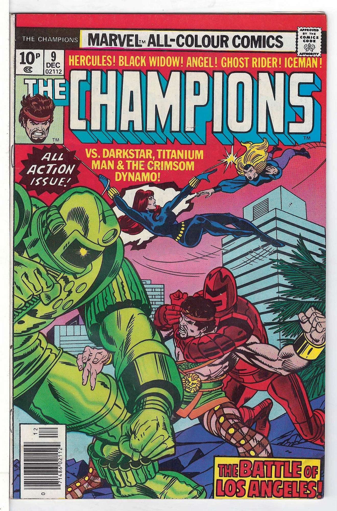 Cover of Champions (Vol 1) The #9. One of 250,000 Vintage American Comics on sale from Krypton!