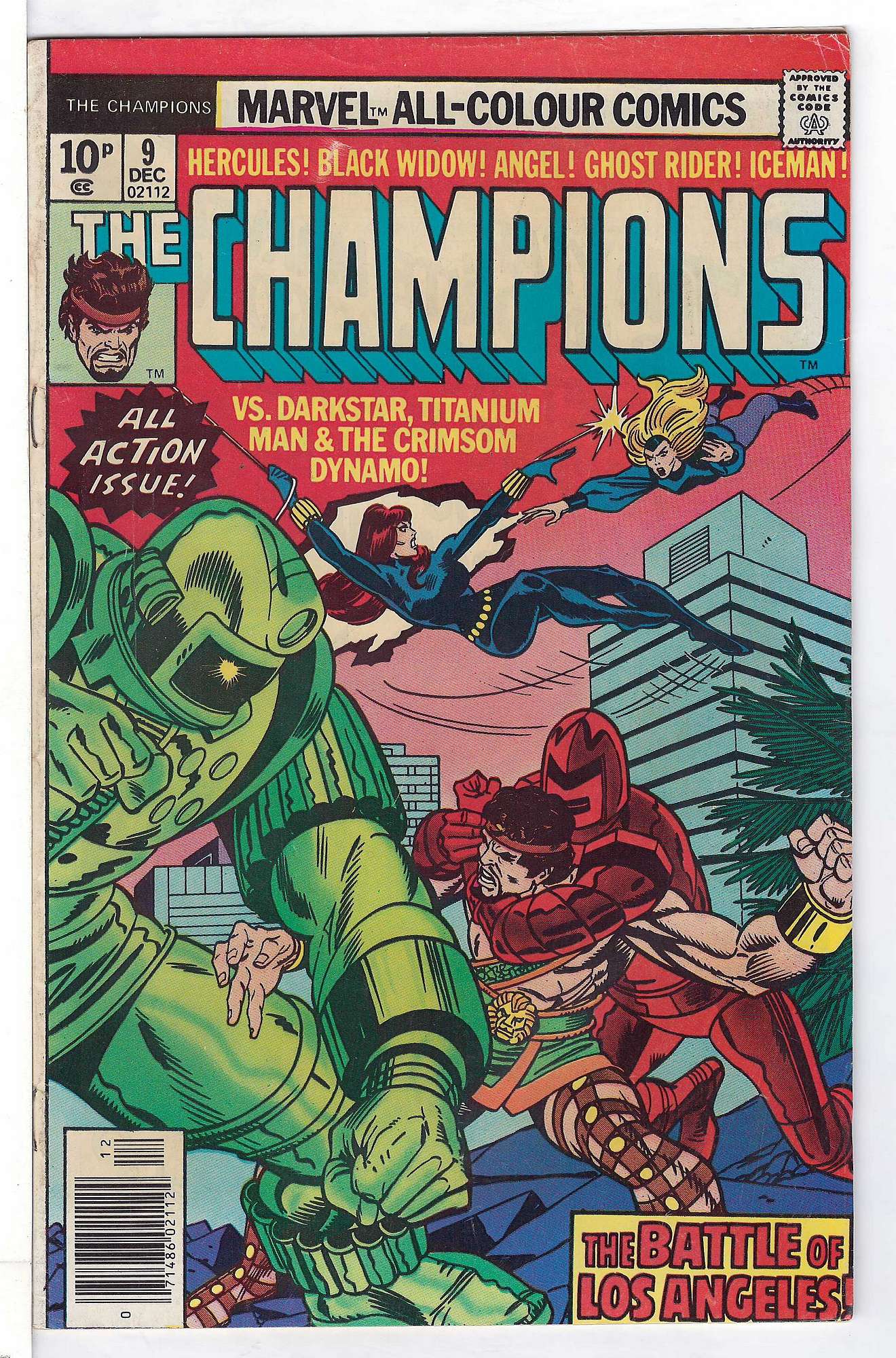 Cover of Champions (Vol 1) The #9. One of 250,000 Vintage American Comics on sale from Krypton!