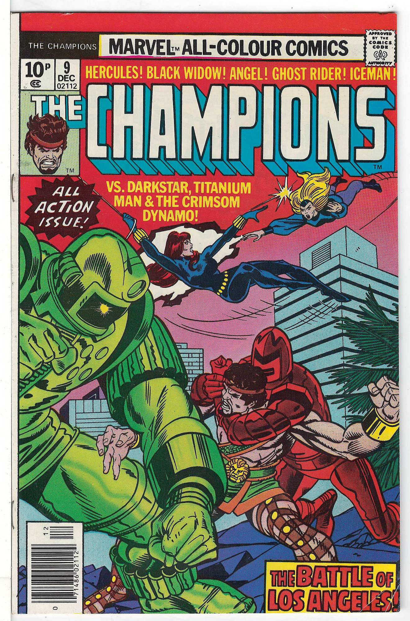 Cover of Champions (Vol 1) The #9. One of 250,000 Vintage American Comics on sale from Krypton!