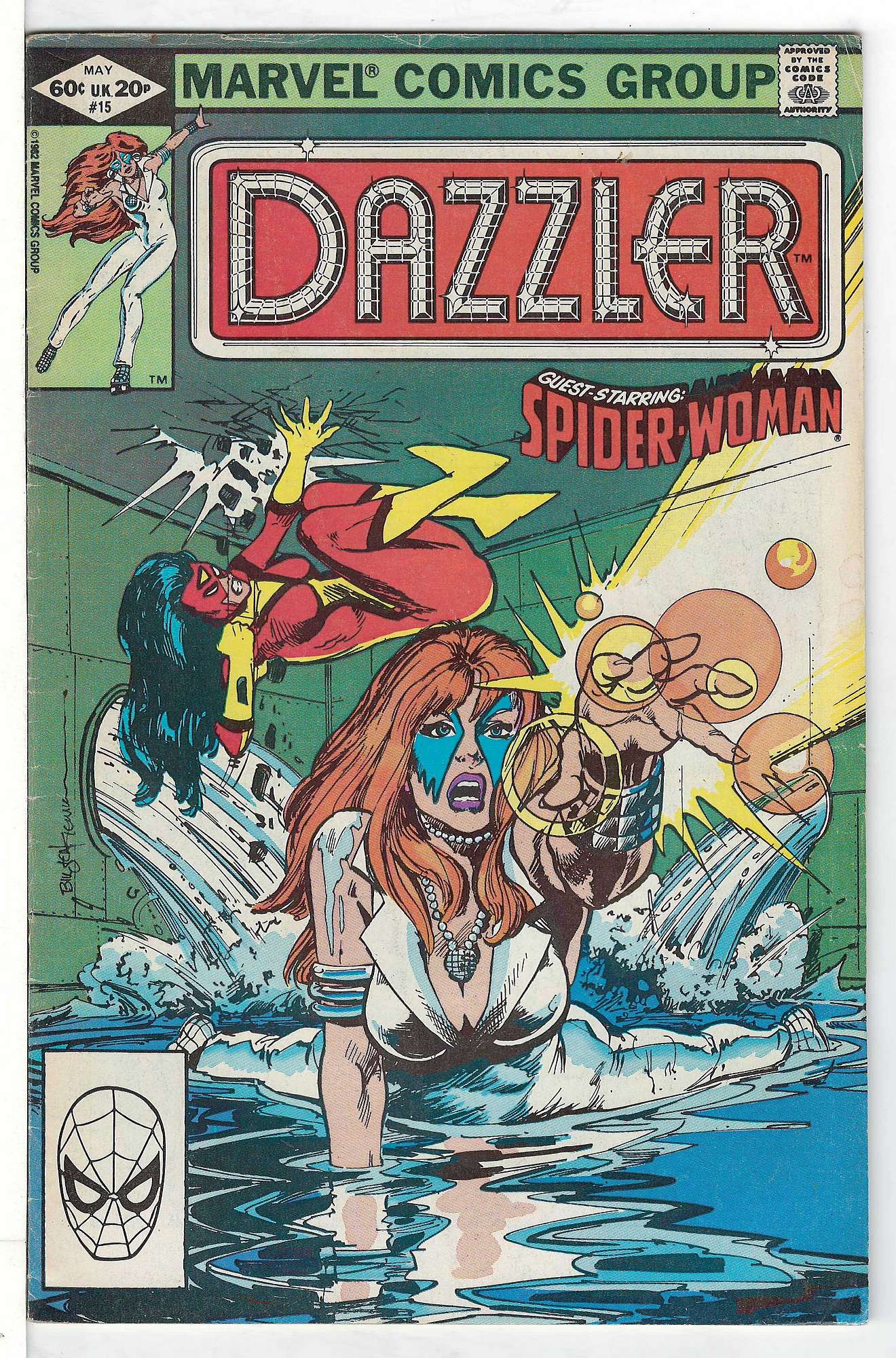 Cover of Dazzler (Vol 1) #15. One of 250,000 Vintage American Comics on sale from Krypton!