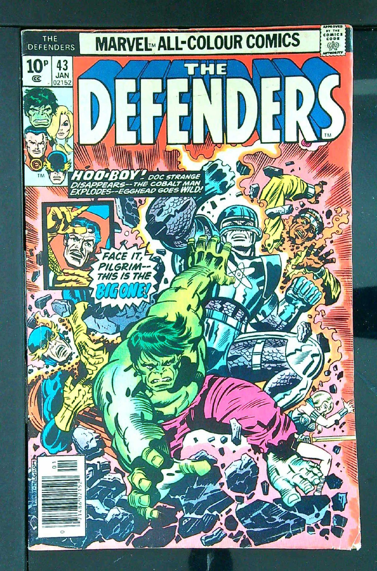 Cover of Defenders (Vol 1) #43. One of 250,000 Vintage American Comics on sale from Krypton!