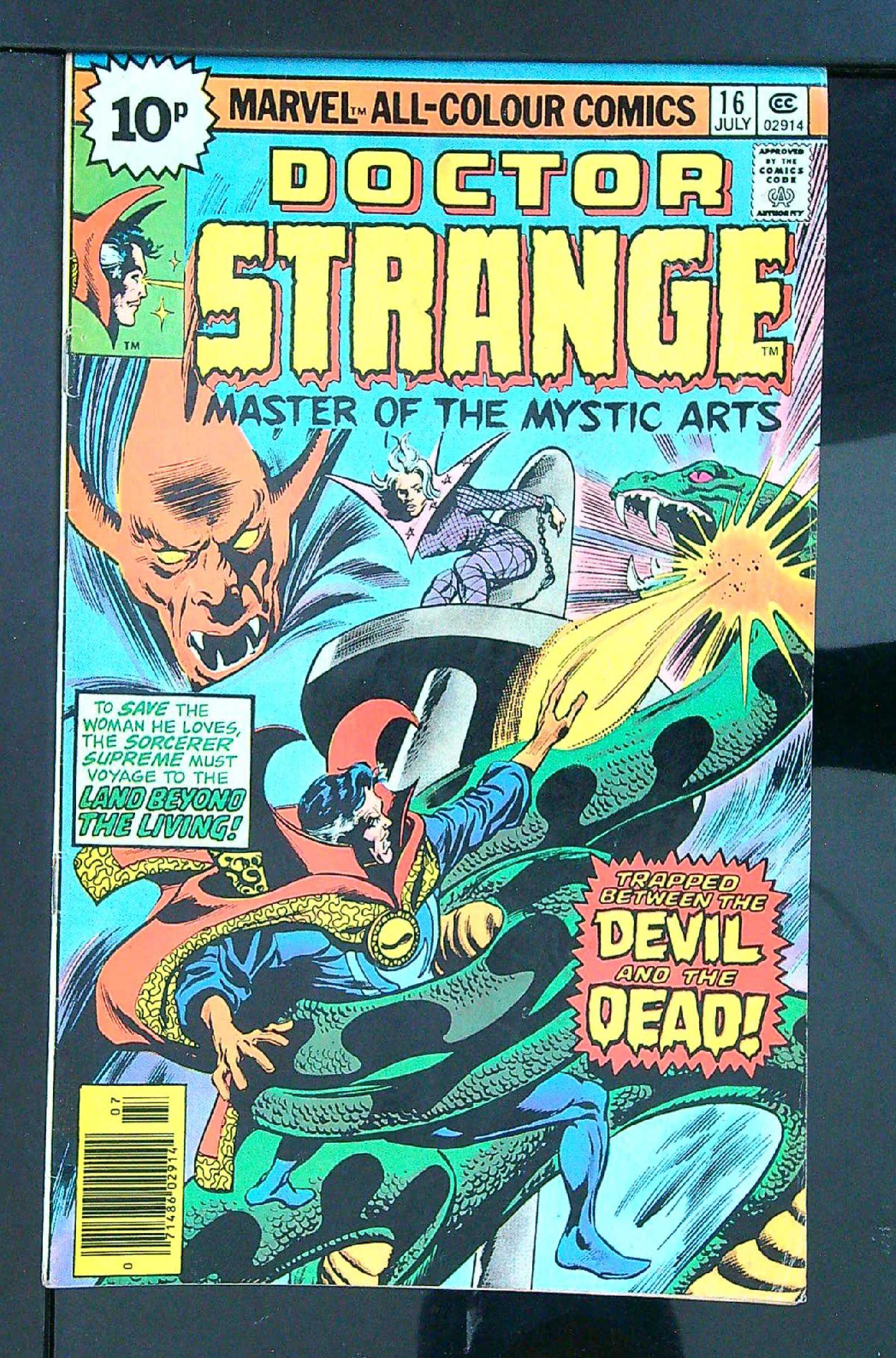 Cover of Doctor Strange (Vol 2) #16. One of 250,000 Vintage American Comics on sale from Krypton!